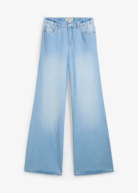 High waist jeans wide leg