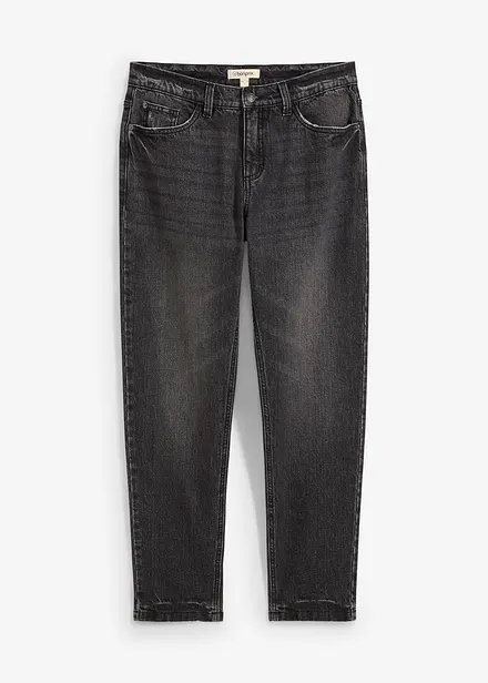Klassieke stretch jeans, tapered en cropped