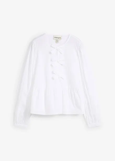 Blouse met lussen