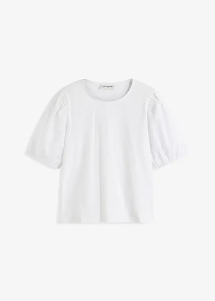 Shirt met ballonmouwen