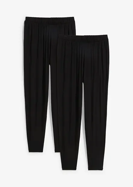Instapbroek met hoge tailleband (set van 2)