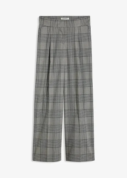 Geruite Marlene Dietrich broek