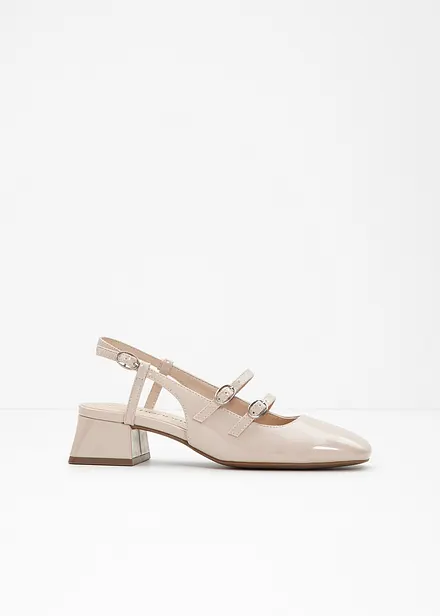 Slingback pumps