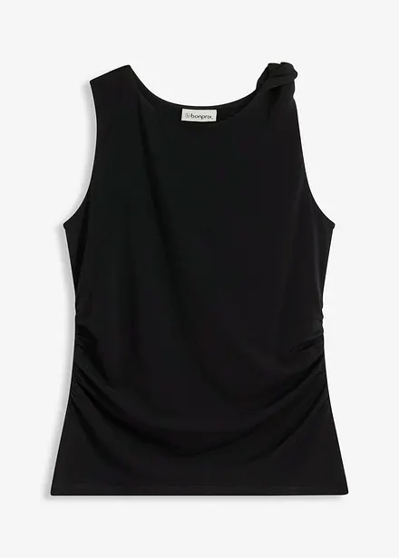 Jersey top met twist