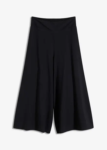 Culotte met een licht crinkle effect