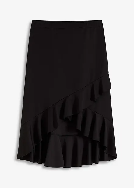 Jersey rok met volants