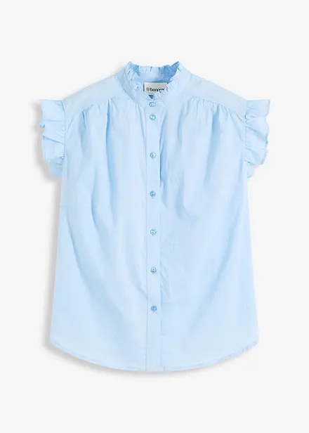 Licht blouse zonder mouwen