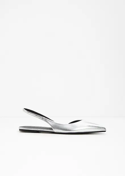 Slingback ballerina's
