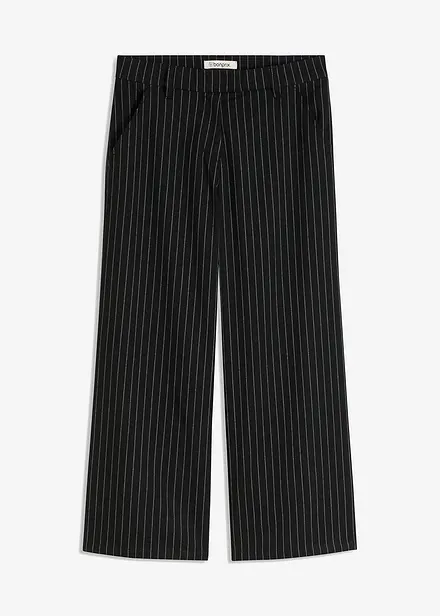 Culotte met krijtstrepen