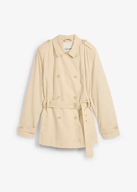 Korte trenchcoat
