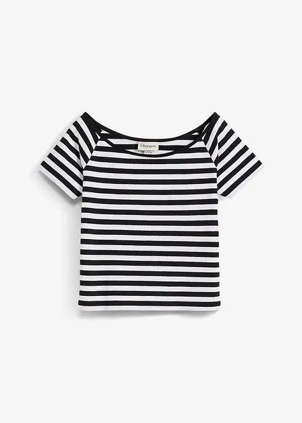 T-shirt van een stretchy organische katoenmix