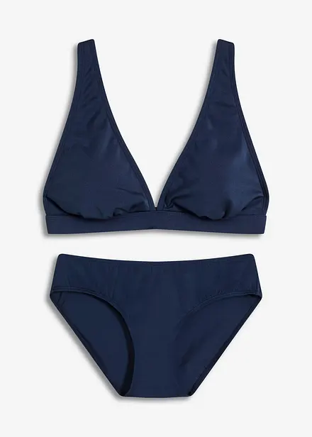 Bikini van glanzend materiaal (2-dlg. set)