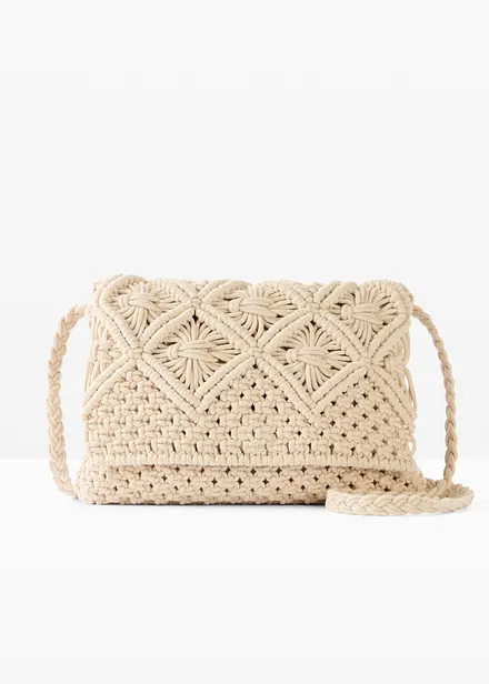 Macramé schoudertas