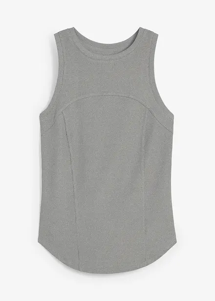 Tanktop met siernaden