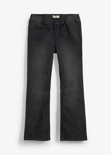 Jegging mid waist, flared