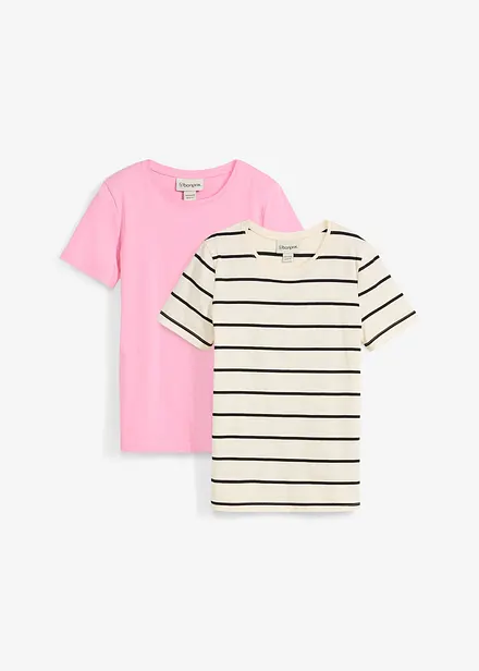 T-shirt van puur biologisch katoen ( set van 2)