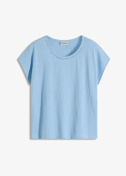 Shirt in linnenlook