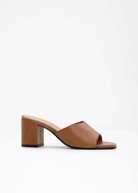 Leren slippers