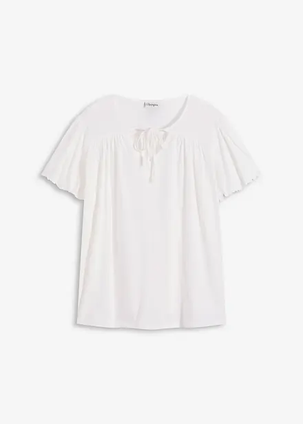 Shirt met striklintje