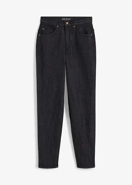 Mom jeans met high waist en stretch