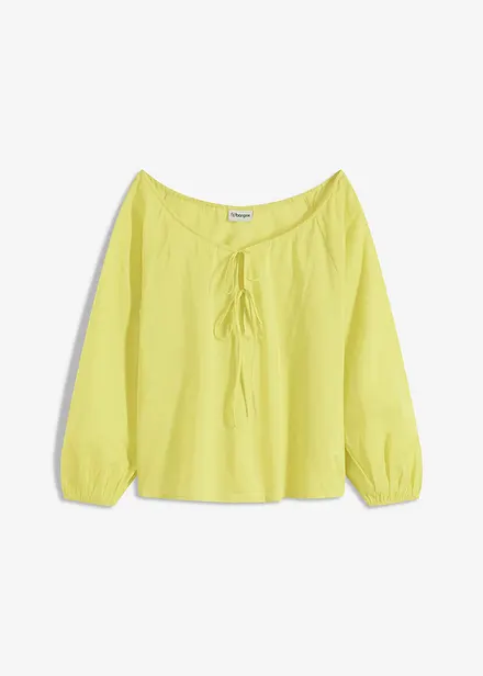 Blouse van biologisch katoen