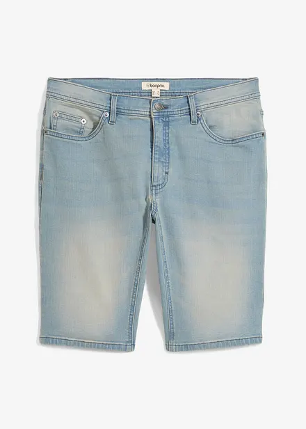 Stretch jeans bermuda met verstevigd kruis, regular fit