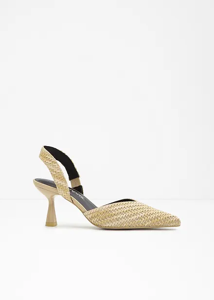 Slingback pumps