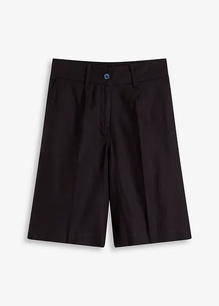 Bermuda met bandplooien