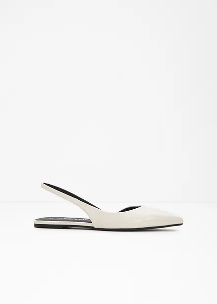 Slingback ballerina's