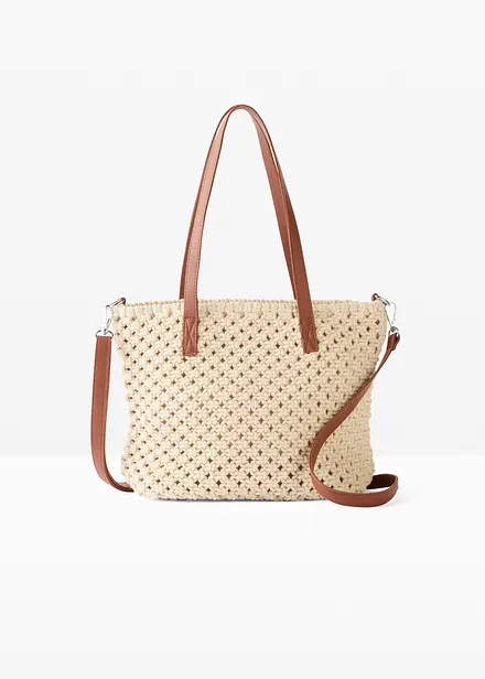 Macramé handtas