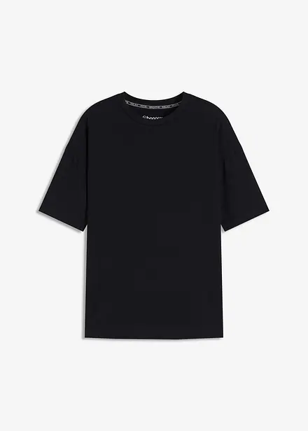 Oversized sportshirt met katoen, sneldrogend