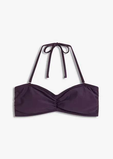 Bandeau bikinitop met afneembare bandjes
