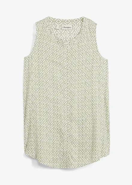 Longblouse van zachte viscose