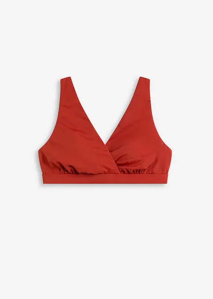 Bralette bikinitop met V-hals