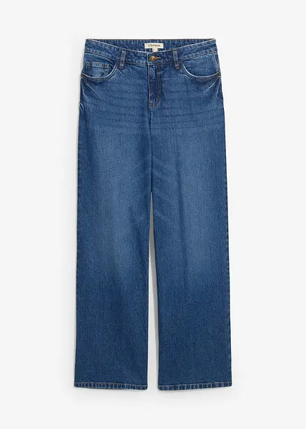 Loose straight jeans  mid waist