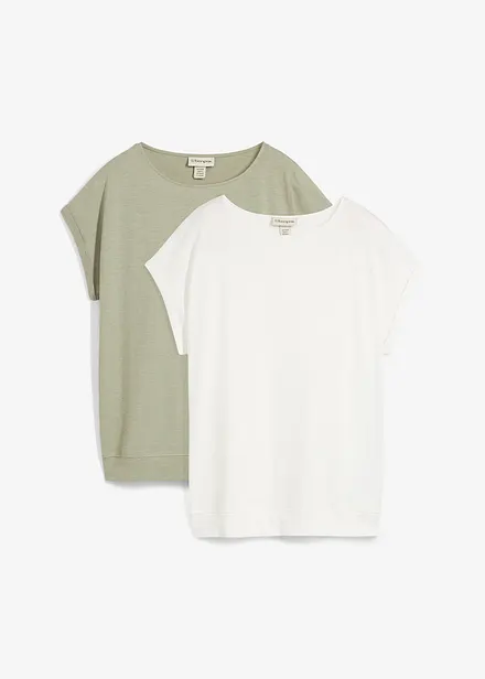 T-shirt van puur biologisch katoen ( set van 2)