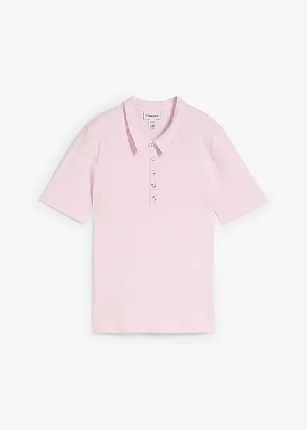 Poloshirt in een viscosemix