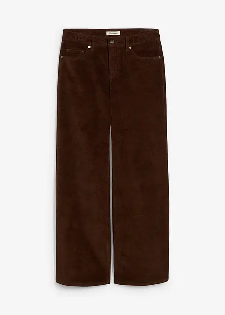Corduroy broek van elastisch katoenmix