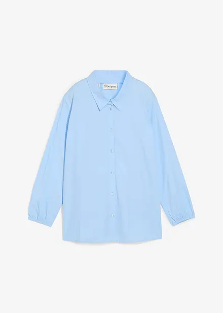 Oversized blouse van puur katoen
