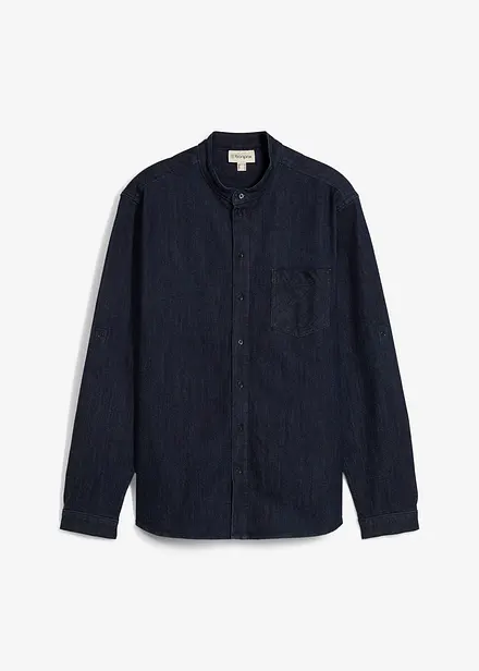 Spijkeroverhemd in slim fit