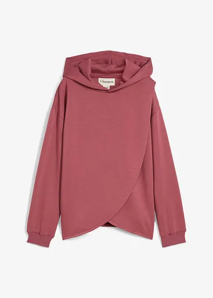 Sweater van een zachte viscosemix