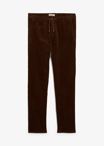 Stretch corduroy instapbroek, regular fit