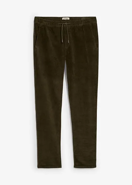 Stretch corduroy instapbroek, regular fit