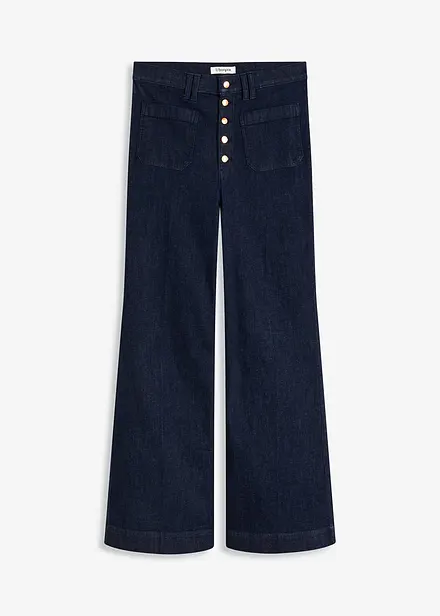 Flared jeans, high waist