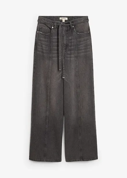 Wide leg jeans high waist
