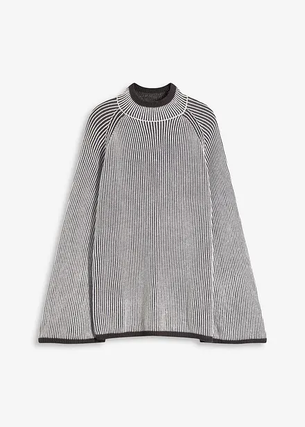 Oversized trui met opstaande kraag
