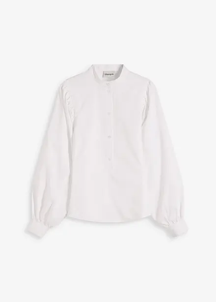 Blouse van katoen