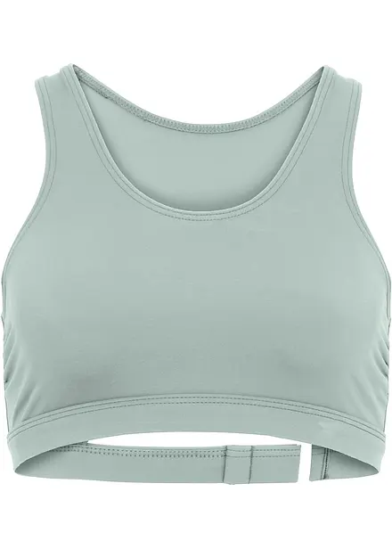 Bralette bikinitop met verstelbare band onder de borst