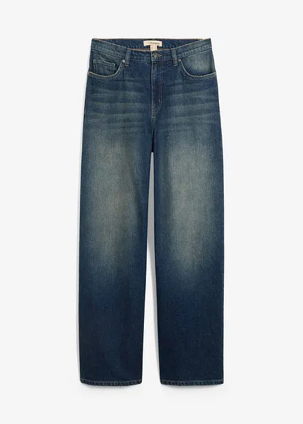 Wide leg jeans, high waist