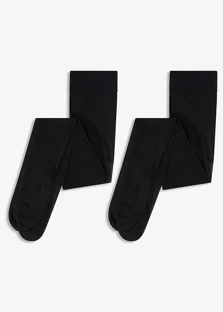 Semi-transparante pantykousen, 30 den, set van 2